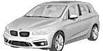 BMW F45 B1799 Fault Code